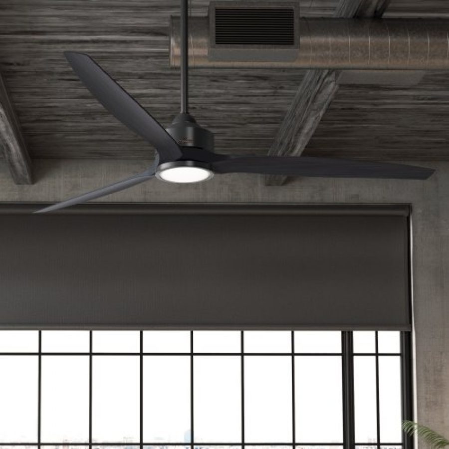 Ventilador de techo moderno y grande de 70 pulgadas para interiores y  exteriores, ventilador de techo sin luz con control remoto, ventilador de  techo