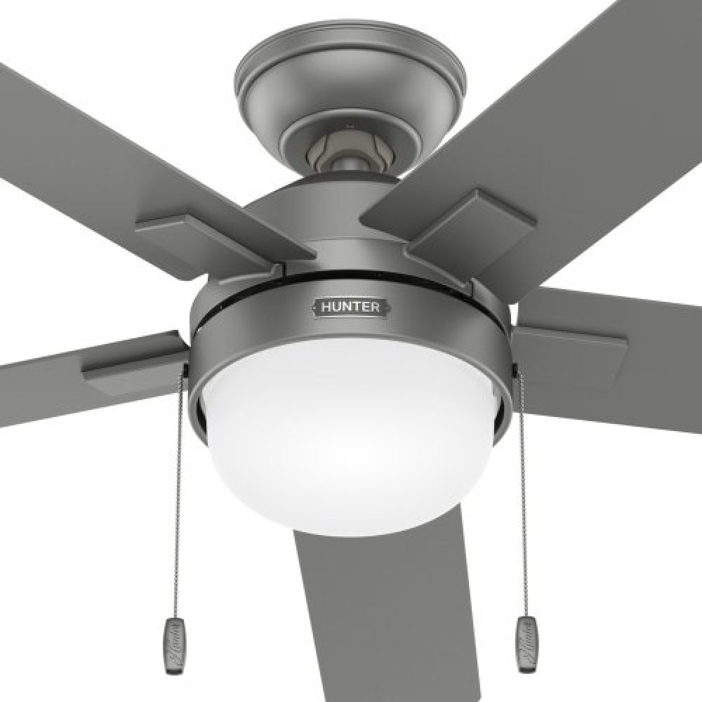 Hunter 52 inch Zeal Ceiling Fan with LED Light Kit and Pull Chain
